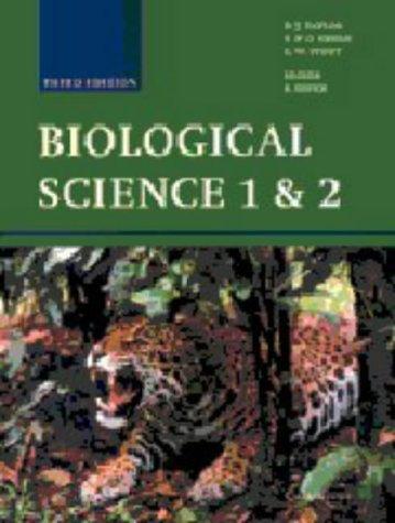 Biological Science 1 and 2 (Advanced Biology) cover