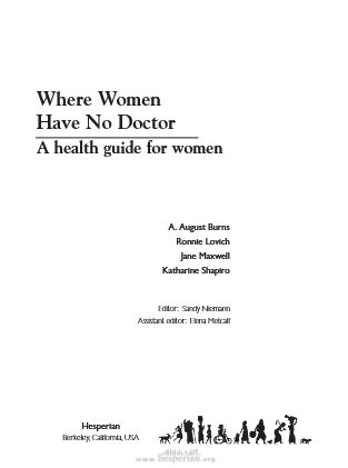 Where women have no doctor cover